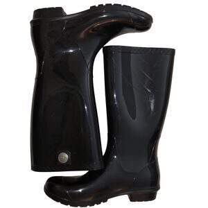 UGG Rainboot Shaye Rubber Boot Black SIZE 8